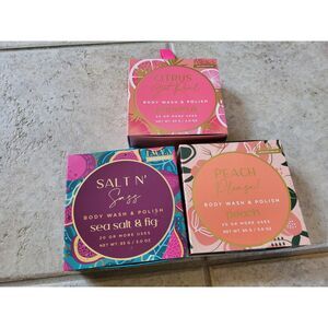 L.W.Y.A. Body Wash & Polish CITRUS, SALT N SAGG, PEACH BODY WASH